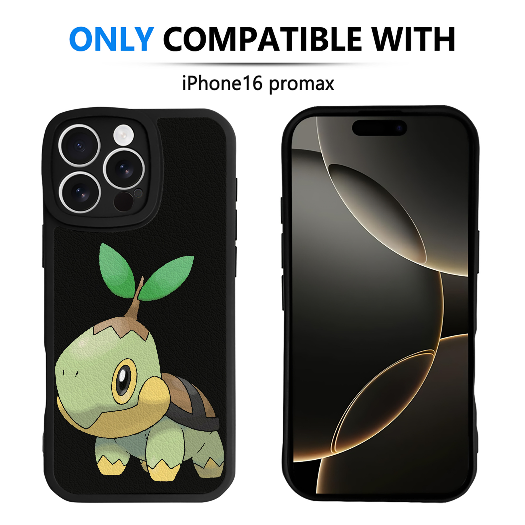（画像用） ポケットモンスター Pokémon 【iPhone 16シリーズ対応】シリコンスマホケース（レザー調） 材質：シリコン